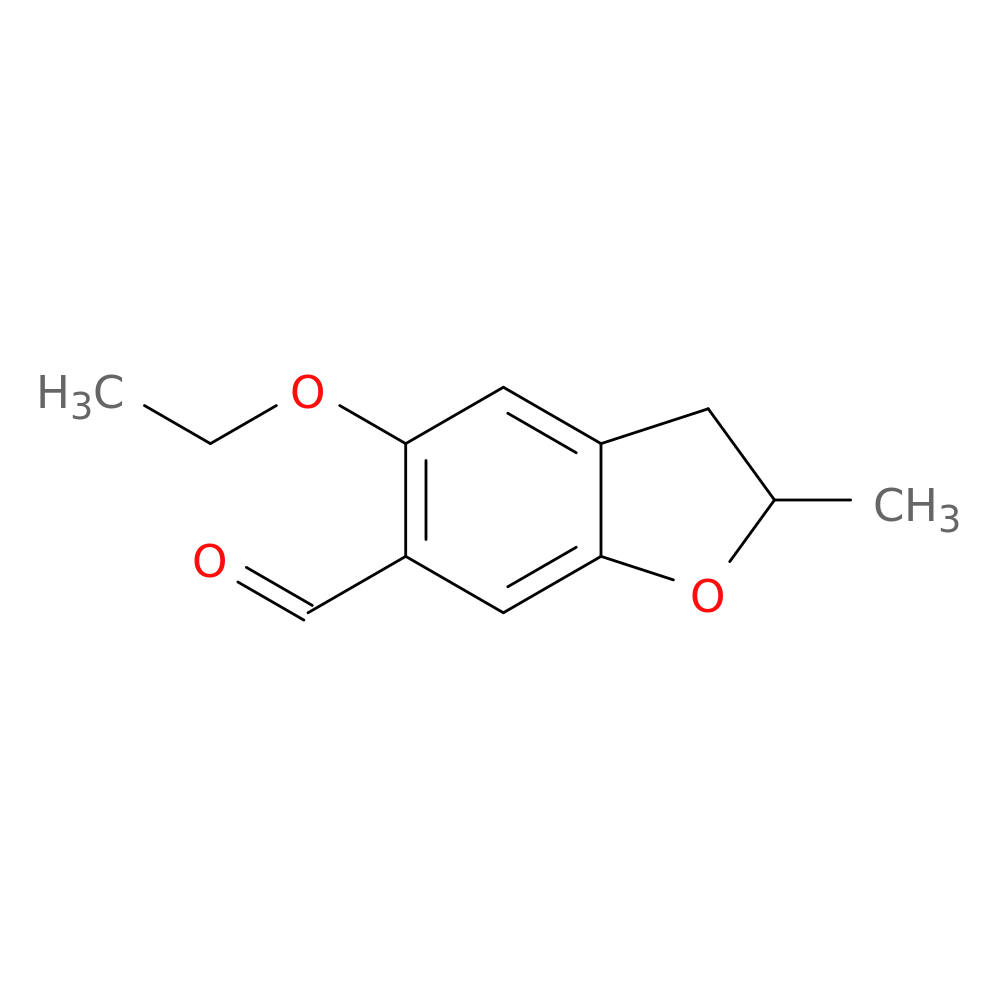 5-ethoxy-2-methyl-2,3-dihydro-1-benzofuran-6-carbaldehyde