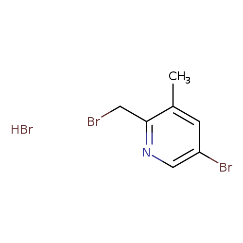 5-bromo-2-(bromomethyl)-3-methylpyridine hydrobromide
