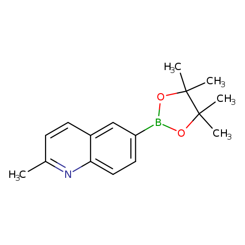 2-methyl-6-(tetramethyl-1,3,2-dioxaborolan-2-yl)quinoline
