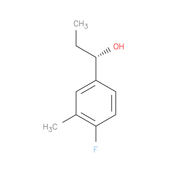 (1S)-1-(4-fluoro-3-methylphenyl)propan-1-ol