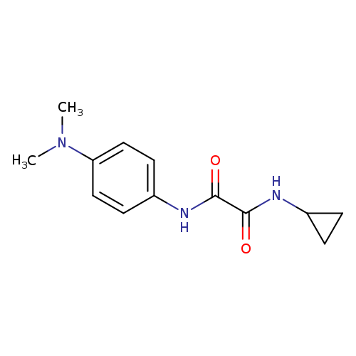 N-cyclopropyl-N'-[4-(dimethylamino)phenyl]ethanediamide