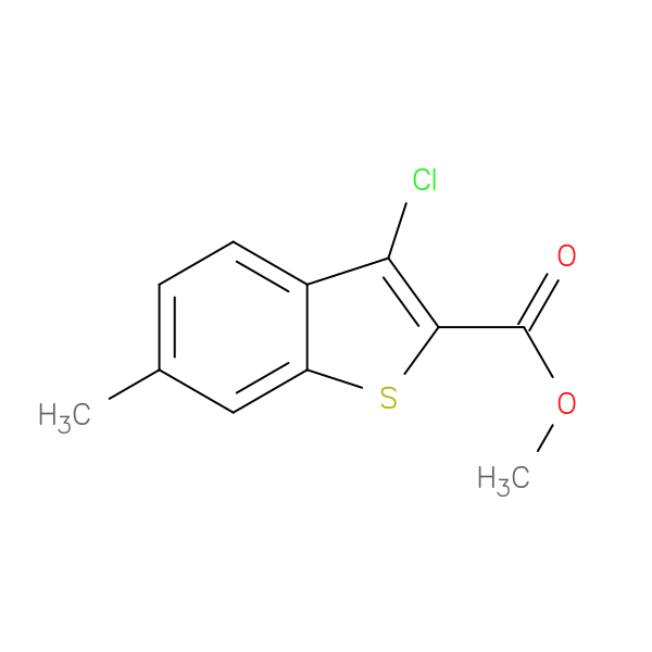 Methyl 3-chloro-6-methylbenzo[b]thiophene-2-carboxylate