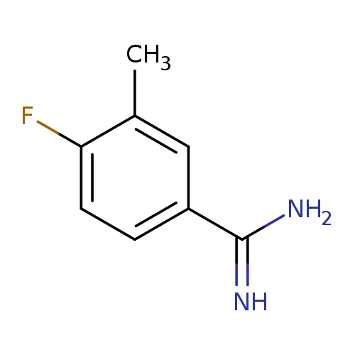 4-fluoro-3-methylbenzene-1-carboximidamide