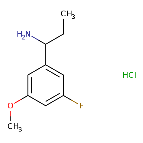 1-(3-Fluoro-5-methoxy-phenyl)-propylamine hydrochloride