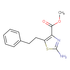 Methyl 2-amino-5-(2-phenylethyl)-1,3-thiazole-4-carboxylate