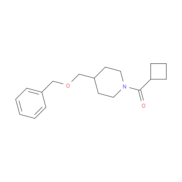 4-[(benzyloxy)methyl]-1-cyclobutanecarbonylpiperidine