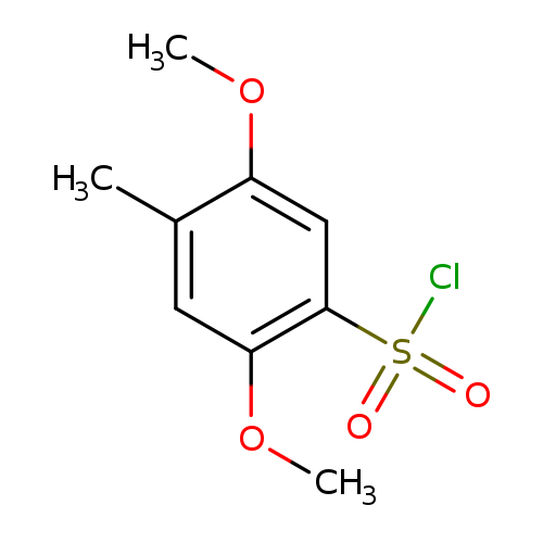 2,5-Dimethoxy-4-methylbenzene-1-sulfonyl chloride
