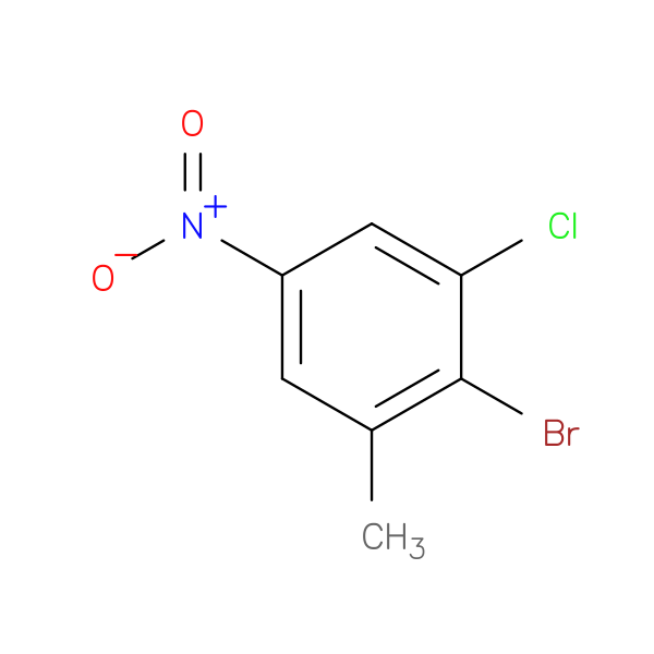 2-Bromo-1-chloro-3-methyl-5-nitrobenzene