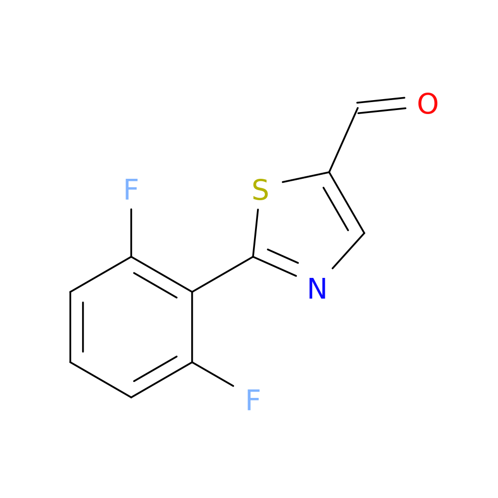 2-(2,6-difluorophenyl)-1,3-thiazole-5-carbaldehyde