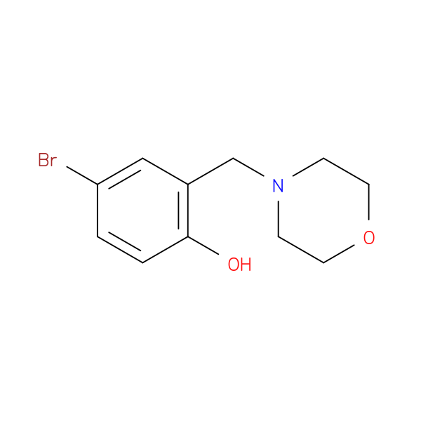 4-bromo-2-[(morpholin-4-yl)methyl]phenol