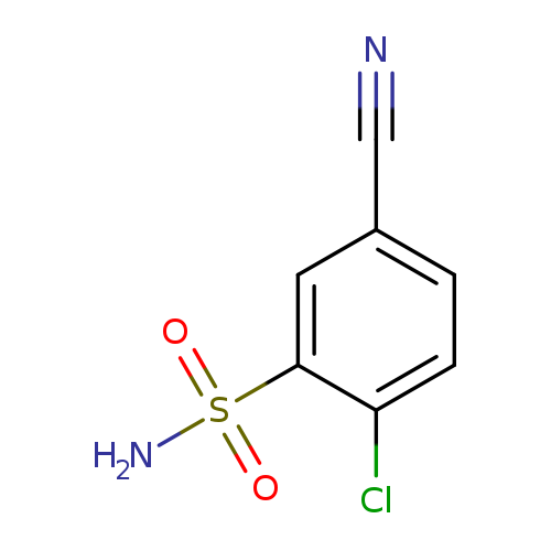 2-Chloro-5-cyanobenzenesulfonamide
