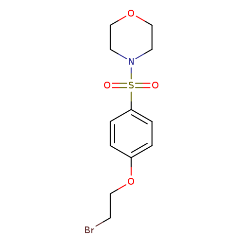 4-((4-(2-Bromoethoxy)phenyl)sulfonyl)morpholine