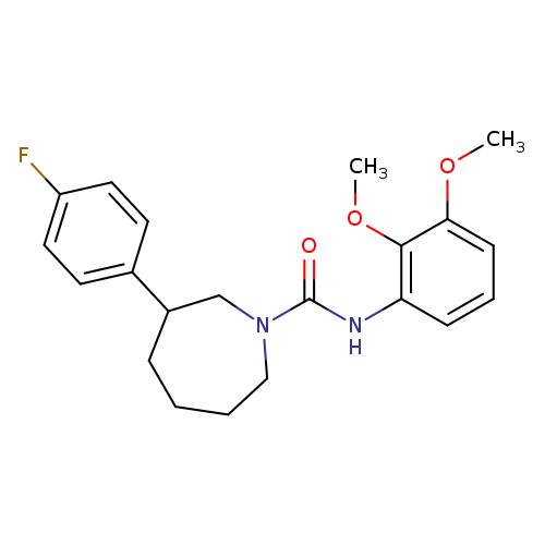 N-(2,3-dimethoxyphenyl)-3-(4-fluorophenyl)azepane-1-carboxamide