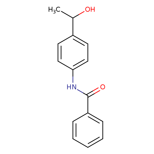N-[4-(1-hydroxyethyl)phenyl]benzamide