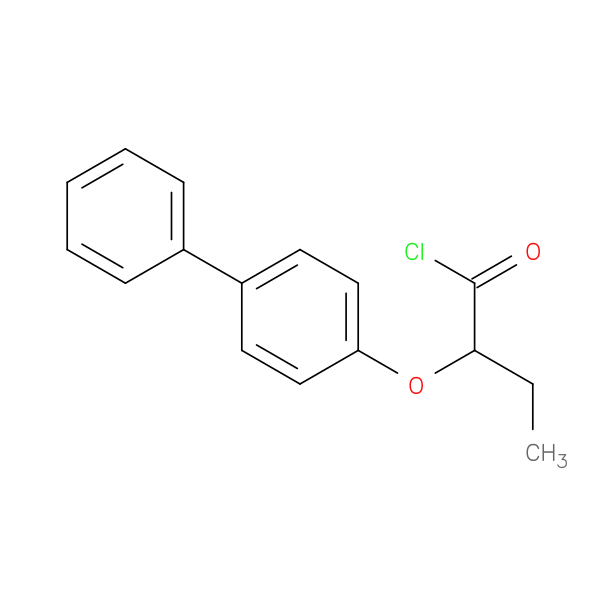 2-(Biphenyl-4-yloxy)butanoyl chloride