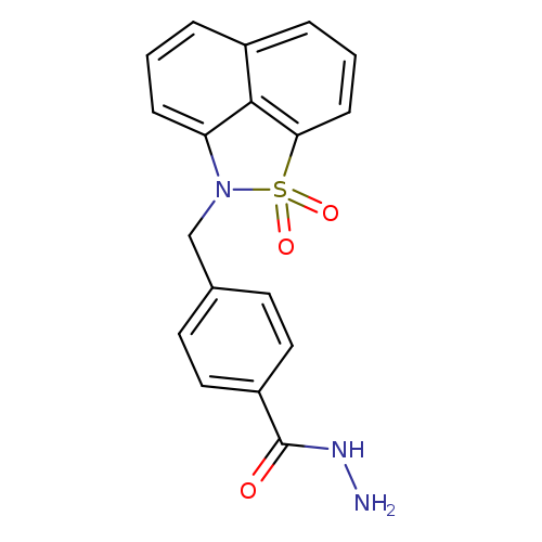 4-[(2,2-dioxo-2lambda6-thia-3-azatricyclo[6.3.1.0,4,12]dodeca-1(11),4(12),5,7,9-pentaen-3-yl)methyl]benzohydrazide
