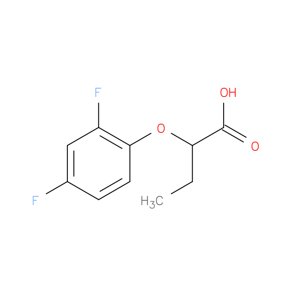 2-(2,4-Difluorophenoxy)butanoic acid