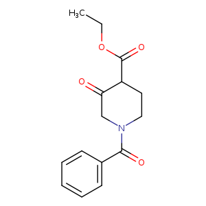 Ethyl 1-benzoyl-3-oxopiperidine-4-carboxylate