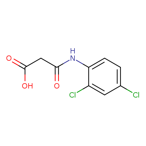 2-[(2,4-dichlorophenyl)carbamoyl]acetic acid