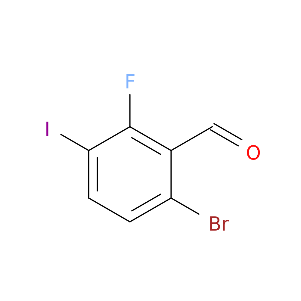 6-Bromo-2-fluoro-3-iodobenzaldehyde
