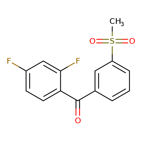 (2,4-Difluorophenyl)(3-methanesulfonylphenyl)methanone