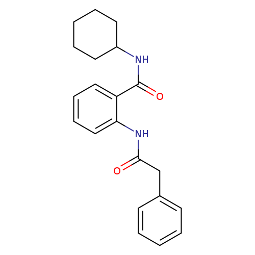 N-cyclohexyl-2-[(phenylacetyl)amino]benzamide