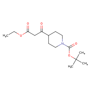1-Boc-4-(2-Ethoxycarbonyl-acetyl)piperidine