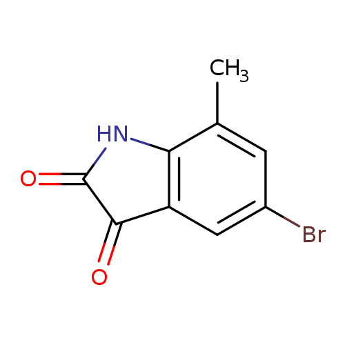 5-Bromo-7-methylindoline-2,3-dione