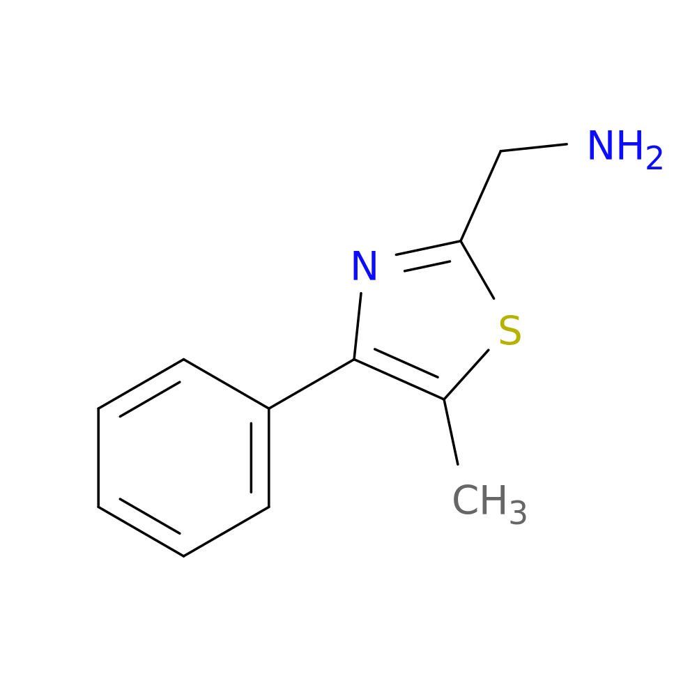 (5-methyl-4-phenyl-1,3-thiazol-2-yl)methanamine