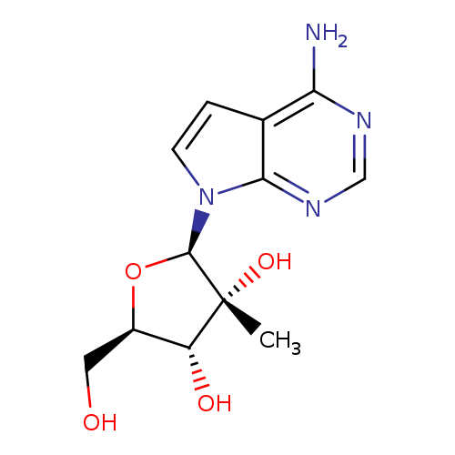 (2R,3R,4R,5R)-2-(4-Amino-7H-pyrrolo[2,3-d]pyrimidin-7-yl)-5-(hydroxymethyl)-3-methyltetrahydrofuran-3,4-diol