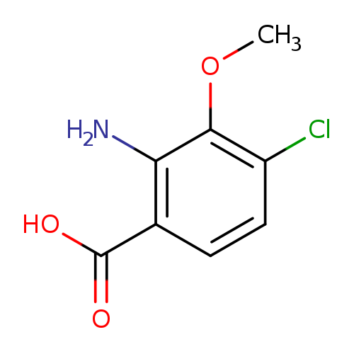 2-amino-4-chloro-3-methoxybenzoic acid