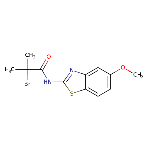 2-Bromo-n-(5-methoxy-1,3-benzothiazol-2-yl)-2-methylpropanamide