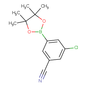 3-chloro-5-(4,4,5,5-tetramethyl-1,3,2-dioxaborolan-2-yl)benzonitrile