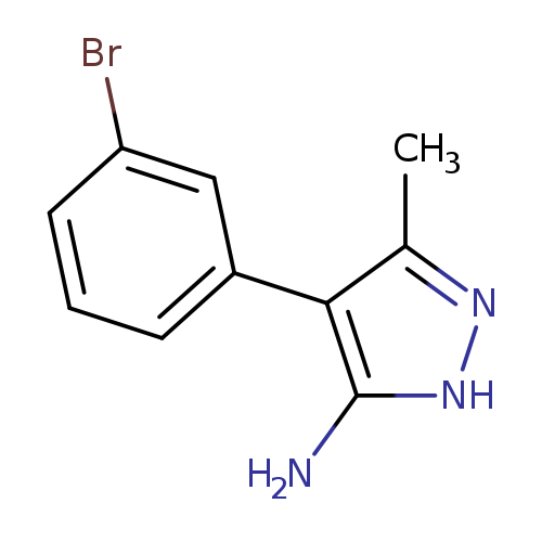 4-(3-Bromophenyl)-3-methyl-1H-pyrazol-5-amine