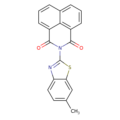 3-(6-methyl-1,3-benzothiazol-2-yl)-3-azatricyclo[7.3.1.0^{5,13}]trideca-1(12),5,7,9(13),10-pentaene-2,4-dione