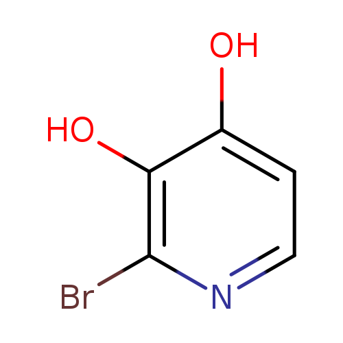 2-bromopyridine-3,4-diol