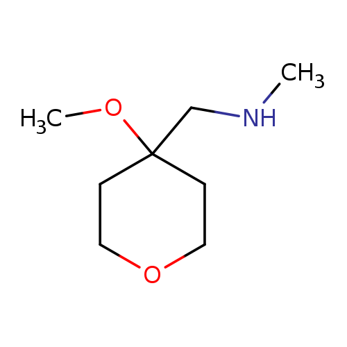 [(4-methoxyoxan-4-yl)methyl](methyl)amine