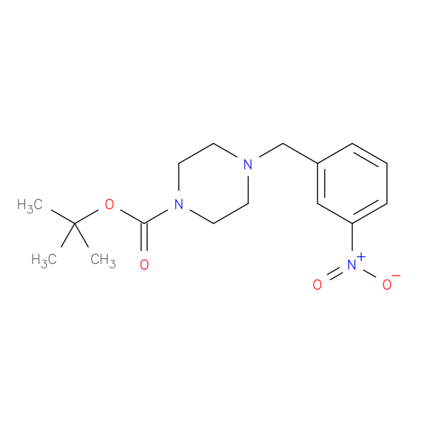 tert-Butyl 4-(3-nitrobenzyl)piperazine-1-carboxylate