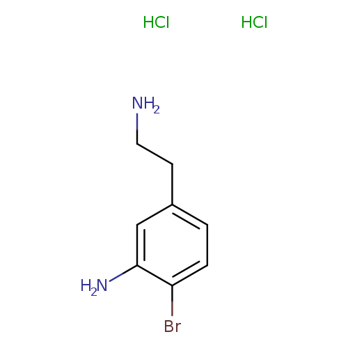 5-(2-aminoethyl)-2-bromoaniline dihydrochloride