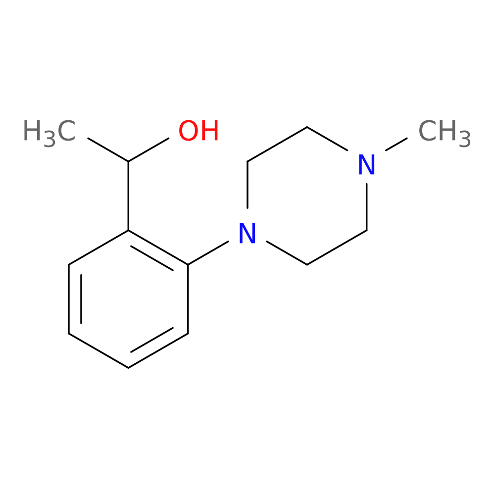 1-[2-(4-methylpiperazin-1-yl)phenyl]ethan-1-ol