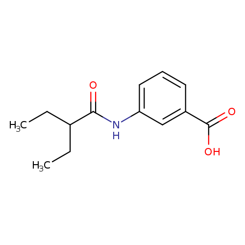 3-[(2-Ethylbutanoyl)amino]benzoic acid