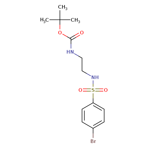 t-Butyl 2-(4-bromophenylsulfonamido)ethylcarbamate