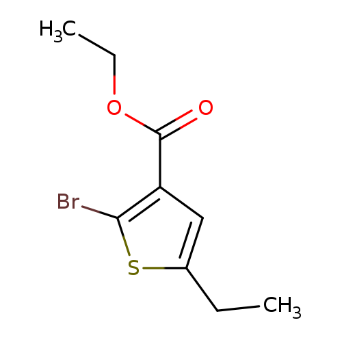 ethyl2-bromo-5-ethylthiophene-3-carboxylate