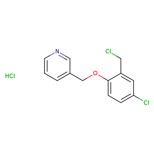 3-[4-Chloro-2-(chloromethyl)phenoxymethyl]pyridine hydrochloride