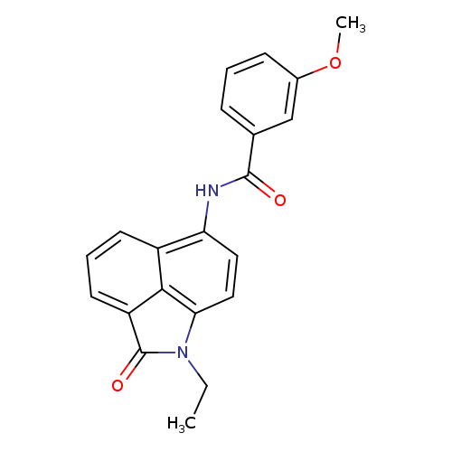 N-{2-ethyl-3-oxo-2-azatricyclo[6.3.1.0^{4,12}]dodeca-1(11),4(12),5,7,9-pentaen-9-yl}-3-methoxybenzamide