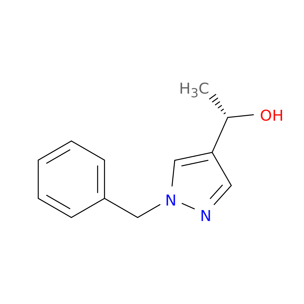 (1S)-1-(1-benzyl-1H-pyrazol-4-yl)ethan-1-ol