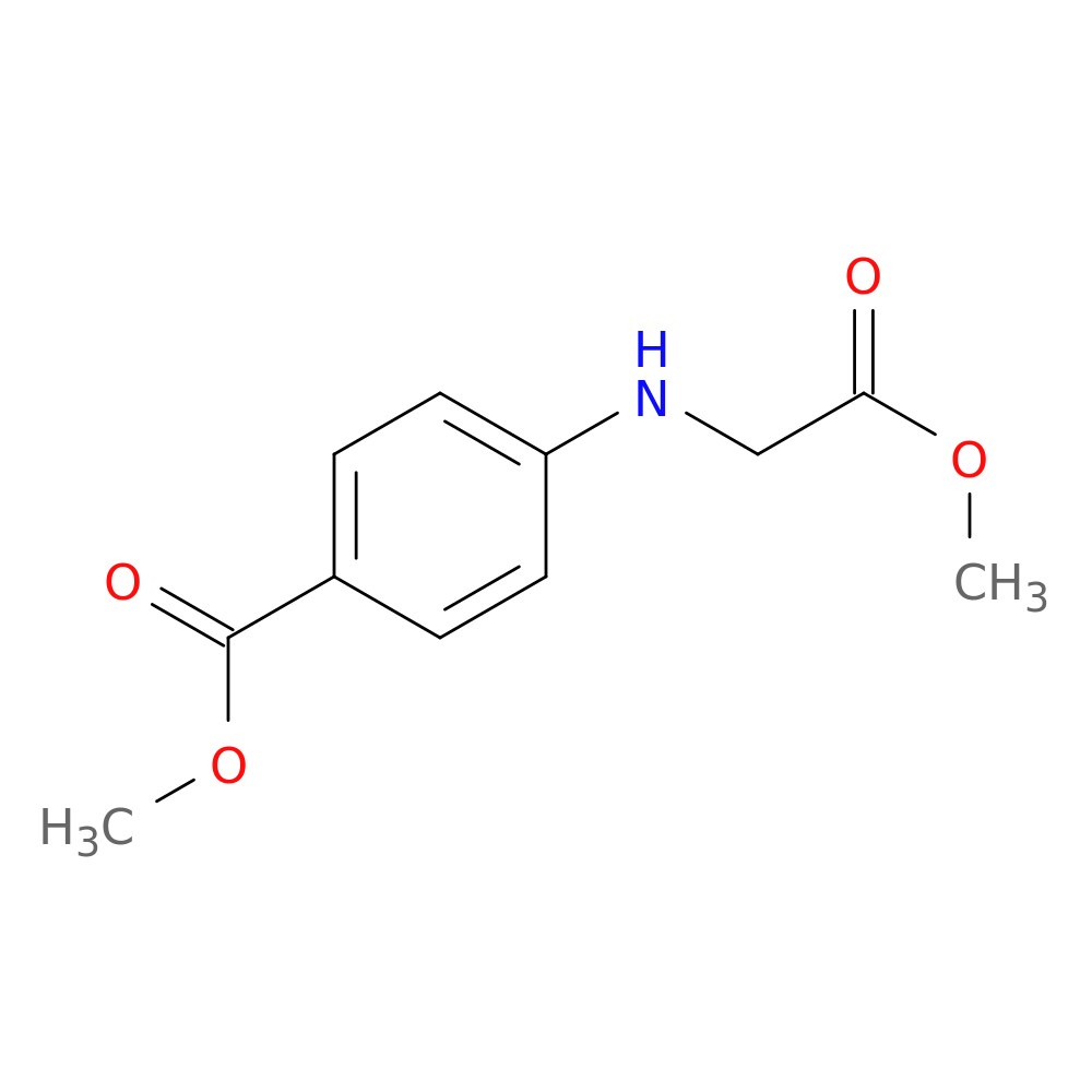 4-(Methoxycarbonylmethyl-amino)-benzoic acid methyl ester