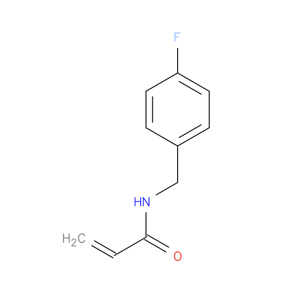 N-[(4-Fluorophenyl)methyl]prop-2-enamide