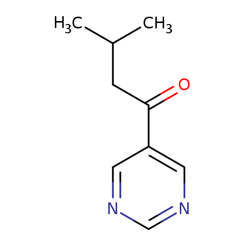3-methyl-1-(pyrimidin-5-yl)butan-1-one