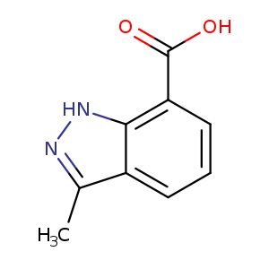 1H-Indazole-7-carboxylic acid, 3-methyl-